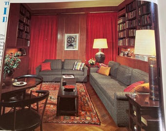 The Doubleday Book of Interior Decorating Albert Kornfeld 1965 Mid
