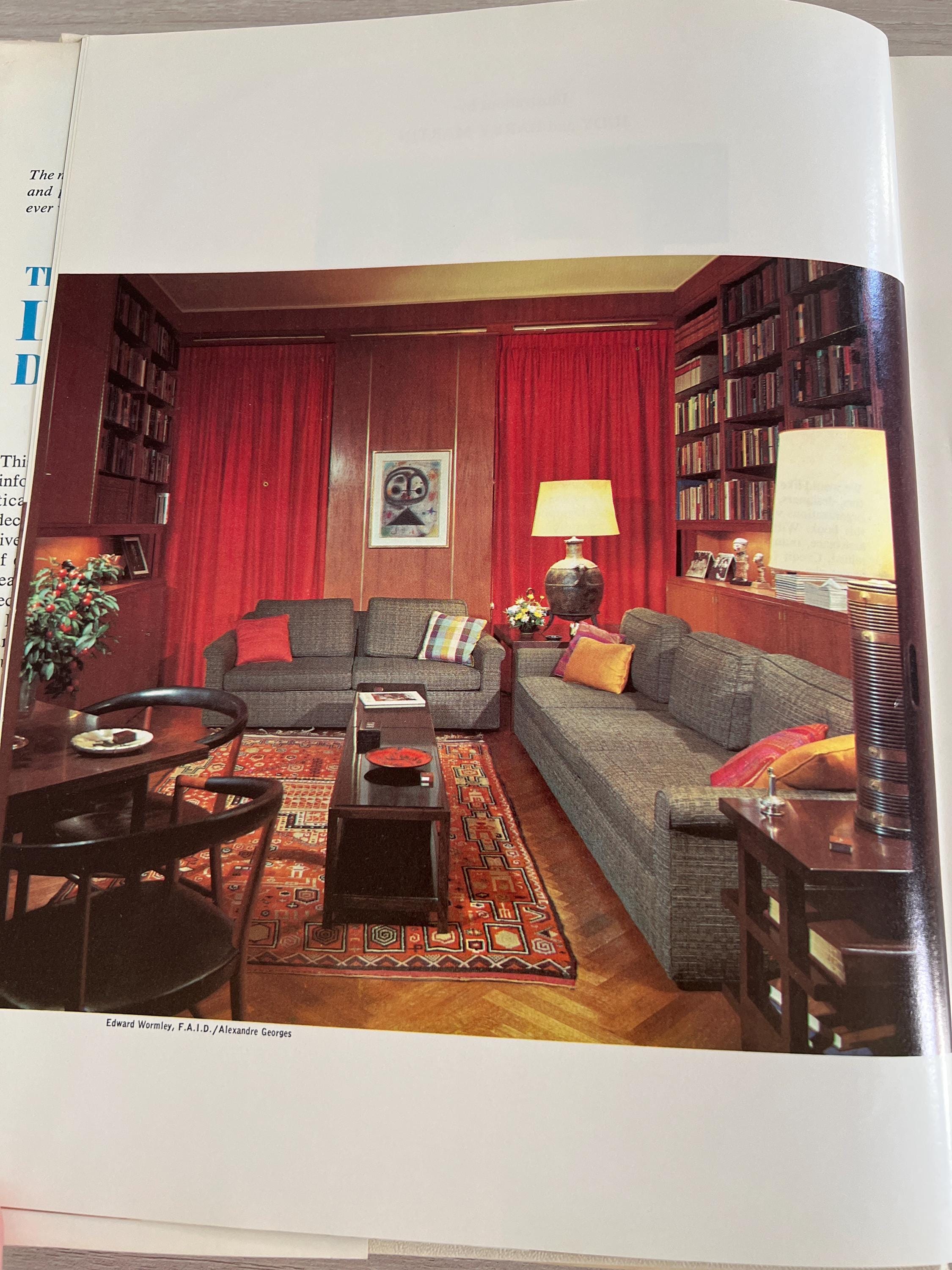 The Doubleday Book of Interior Decorating Albert Kornfeld 1965 Mid