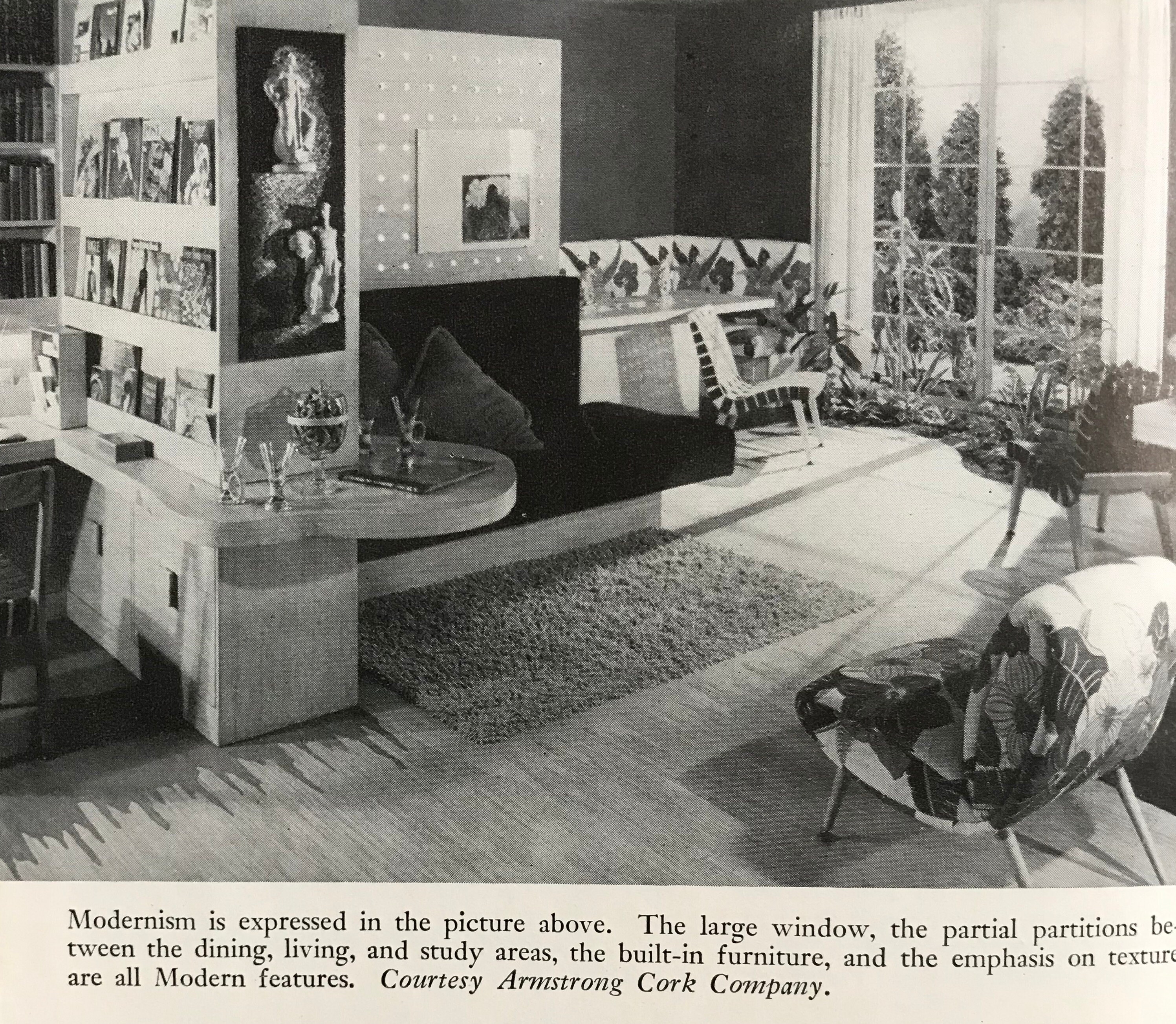 Home Furnishing Anna Hong Rutt 1948 MID CENTURY MODERN Interior Design ...