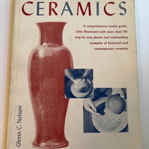 Ceramics Glenn Nelson 1960 MID CENTURY MODERN sculpture art design pottery book