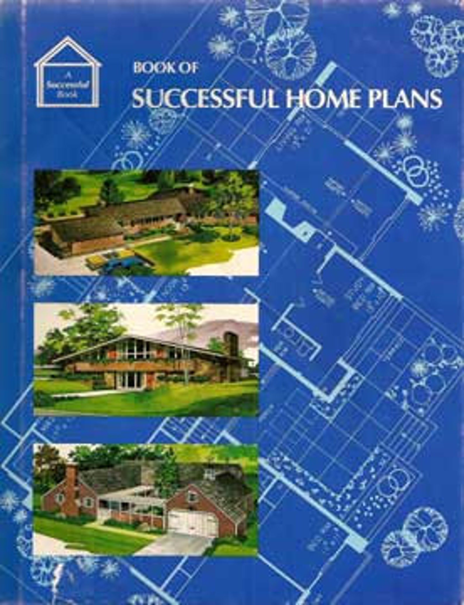 MID CENTURY MODERN Successful Home Plans book Richard Pollman Etsy