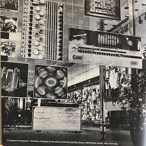 A Computer Perspective Charles & Ray Eames 1973 HC History of Computers book Technology Design Photos