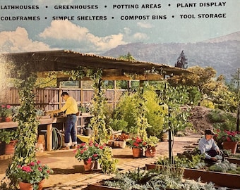 Garden Work Centers A Sunset Book 1960 Mid Century Modern