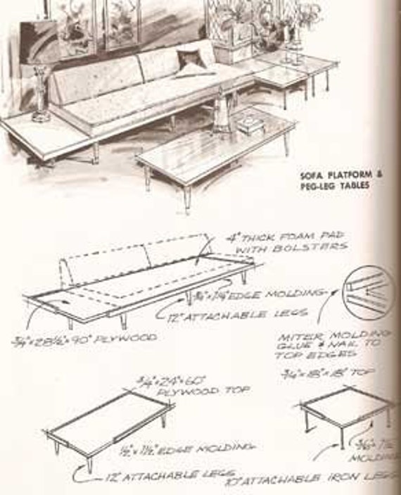 Anatomy of Contemporary Furniture John Shea 1973 MID CENTURY