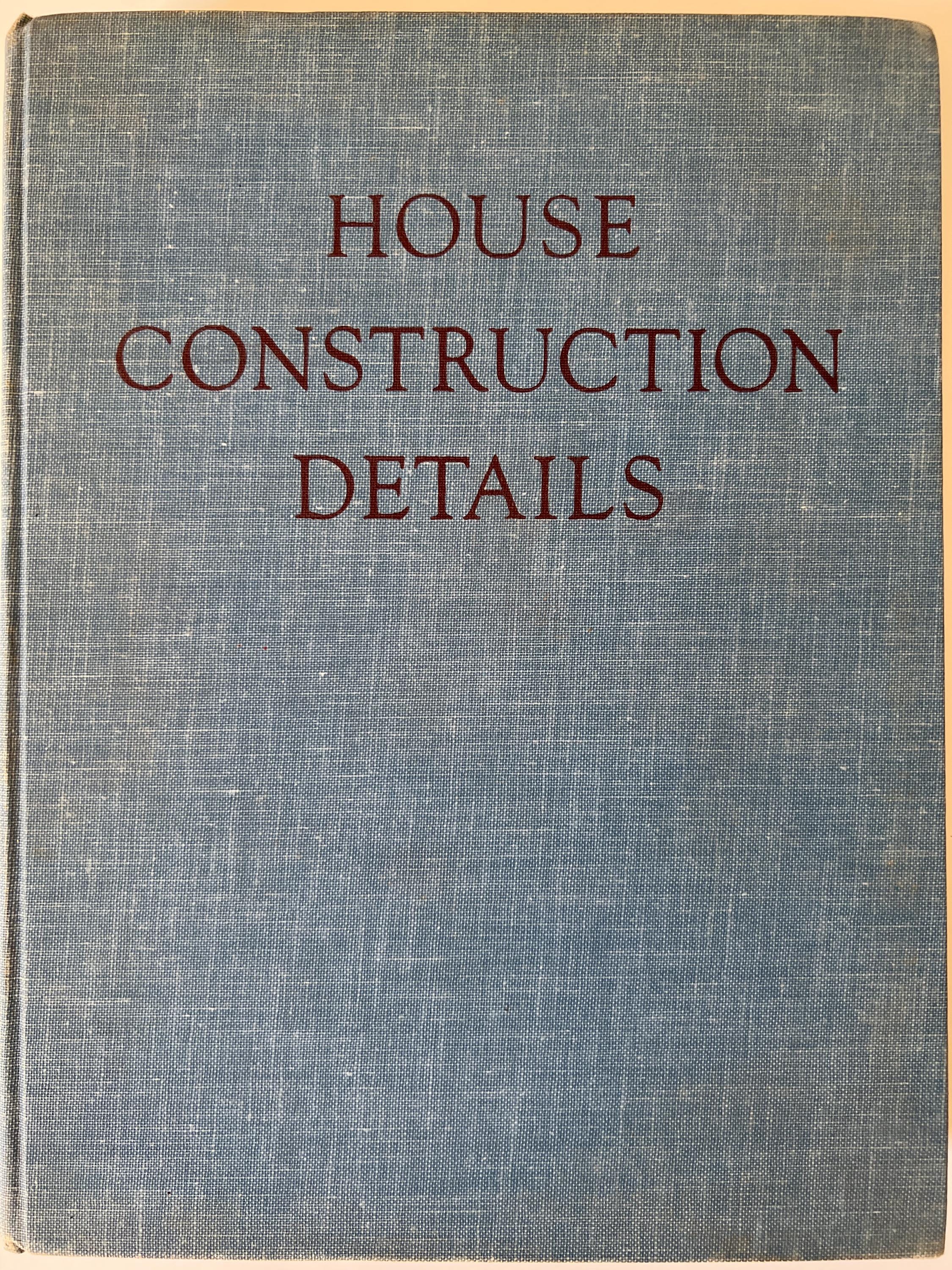HOUSE CONSTRUCTION DETAILS Nelson Burbank 1959 Mid Century