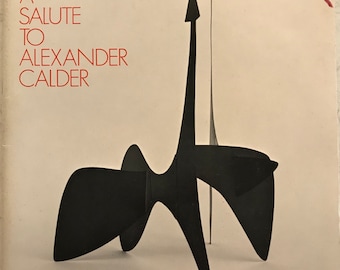Livro de Alexander Calder, catálogo da exposição do MoMA de 1969