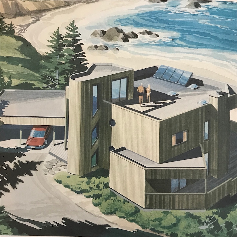 Popular Science Leisure Homes Alfred Lees MID CENTURY MODERN Etsy