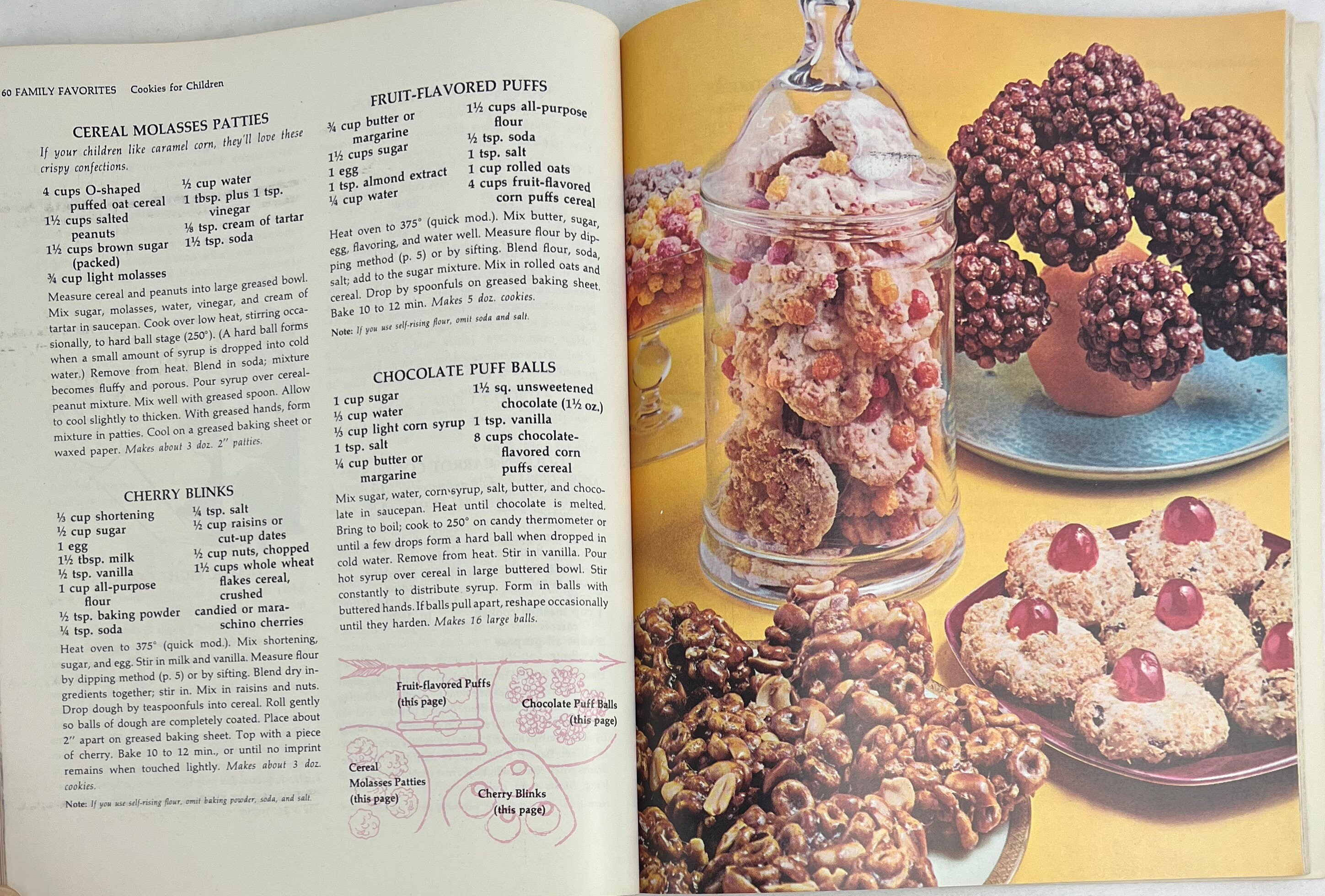 Betty Crocker's Cooky Book 1977 Vintage Cookie Cook Book Cookbook