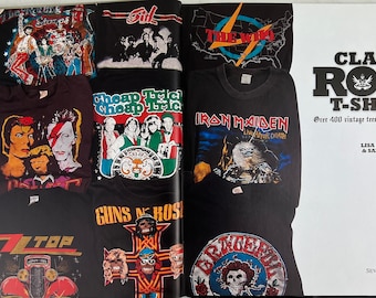 Lisa Kidner Vintage Classic Rock T Shirts Classic Rock T-shirts By