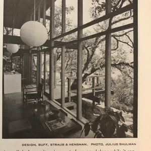 How to build DECKS for outdoor living 1963 MID CENTURY modern landscape design book image 3