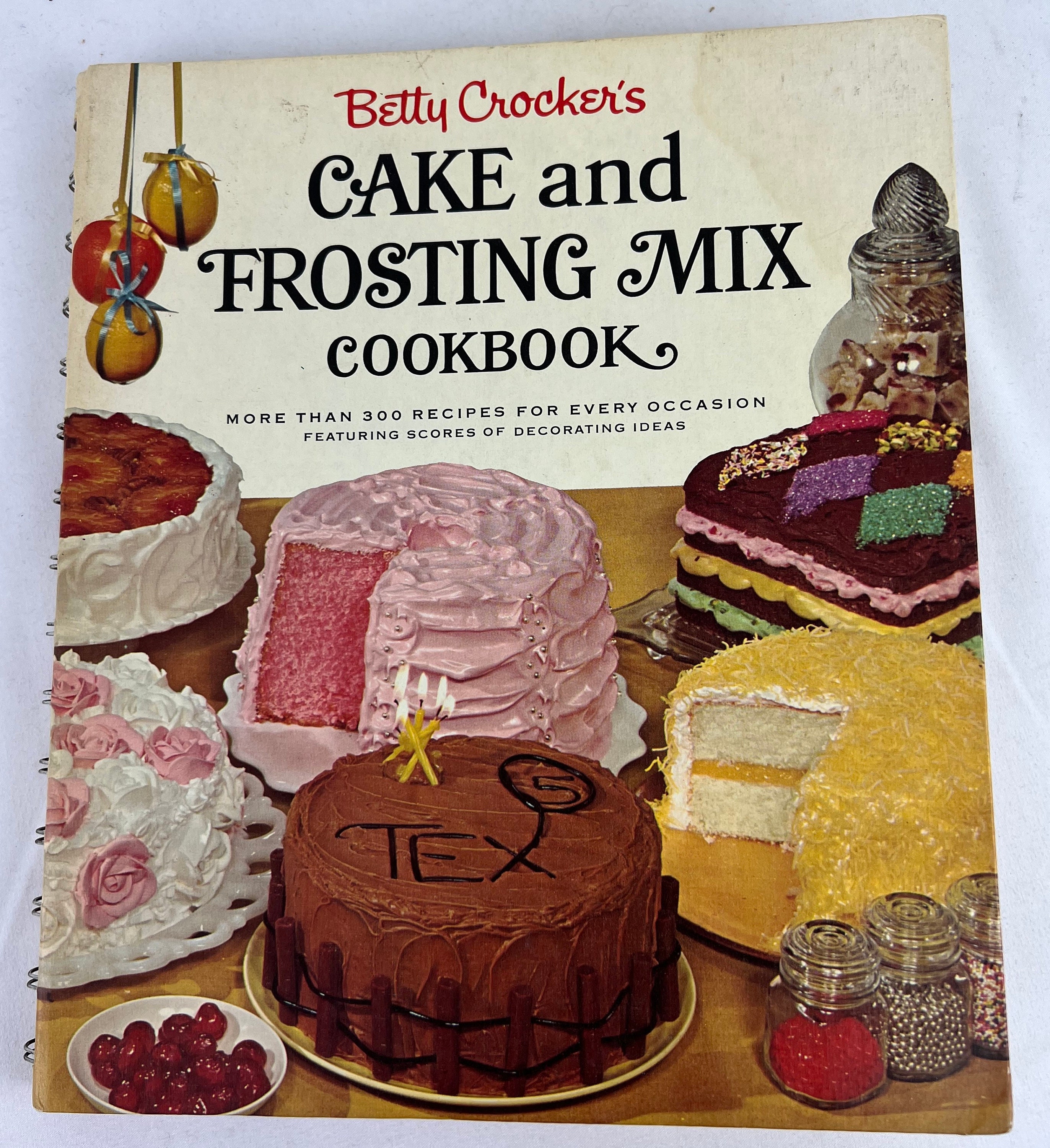 fløjte Biprodukt Landbrugs Betty Crocker's Cake and Frosting Mix Cookbook 1966 - Etsy