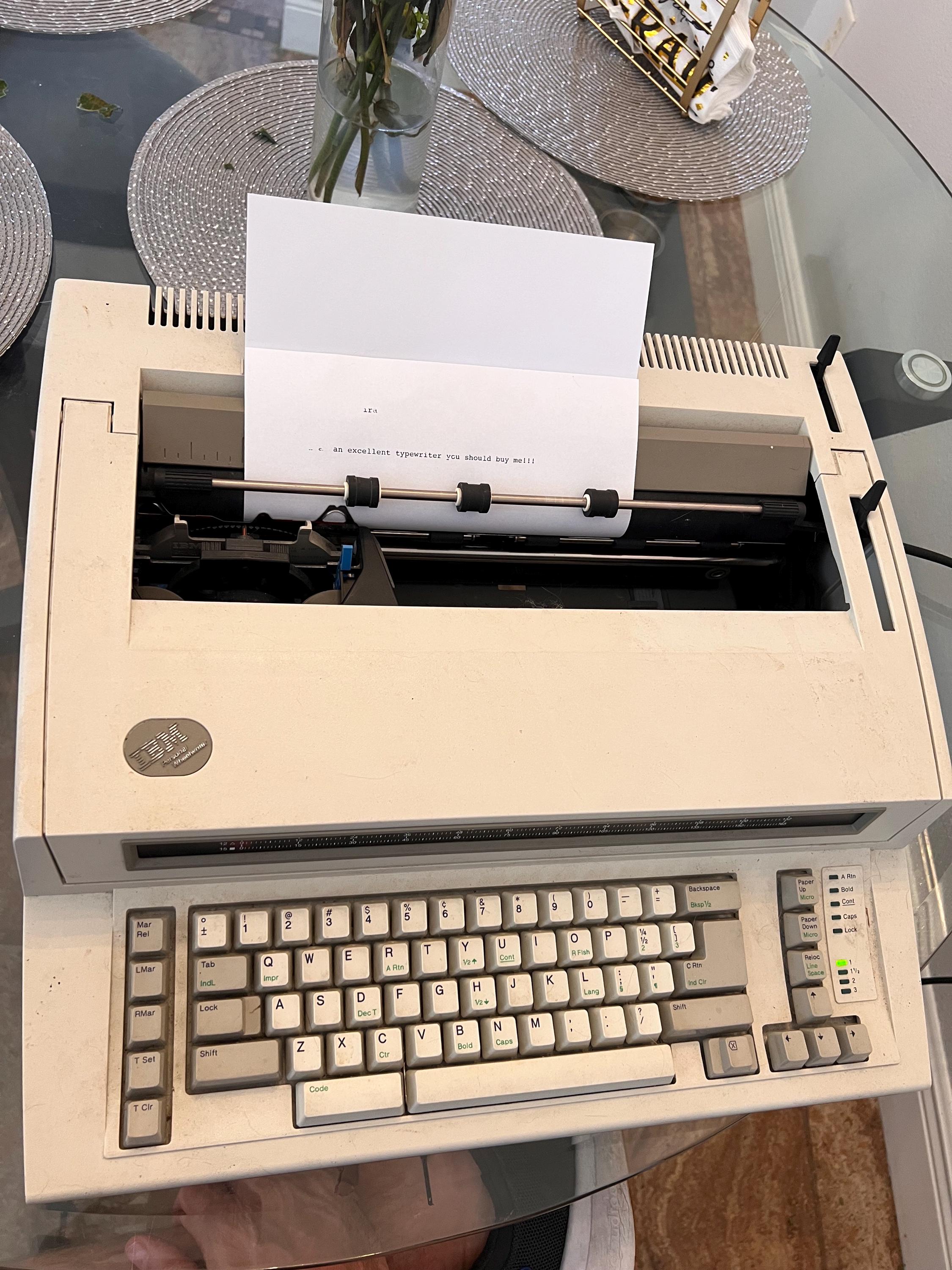 Ibm selectric typewriter - Etsy 日本