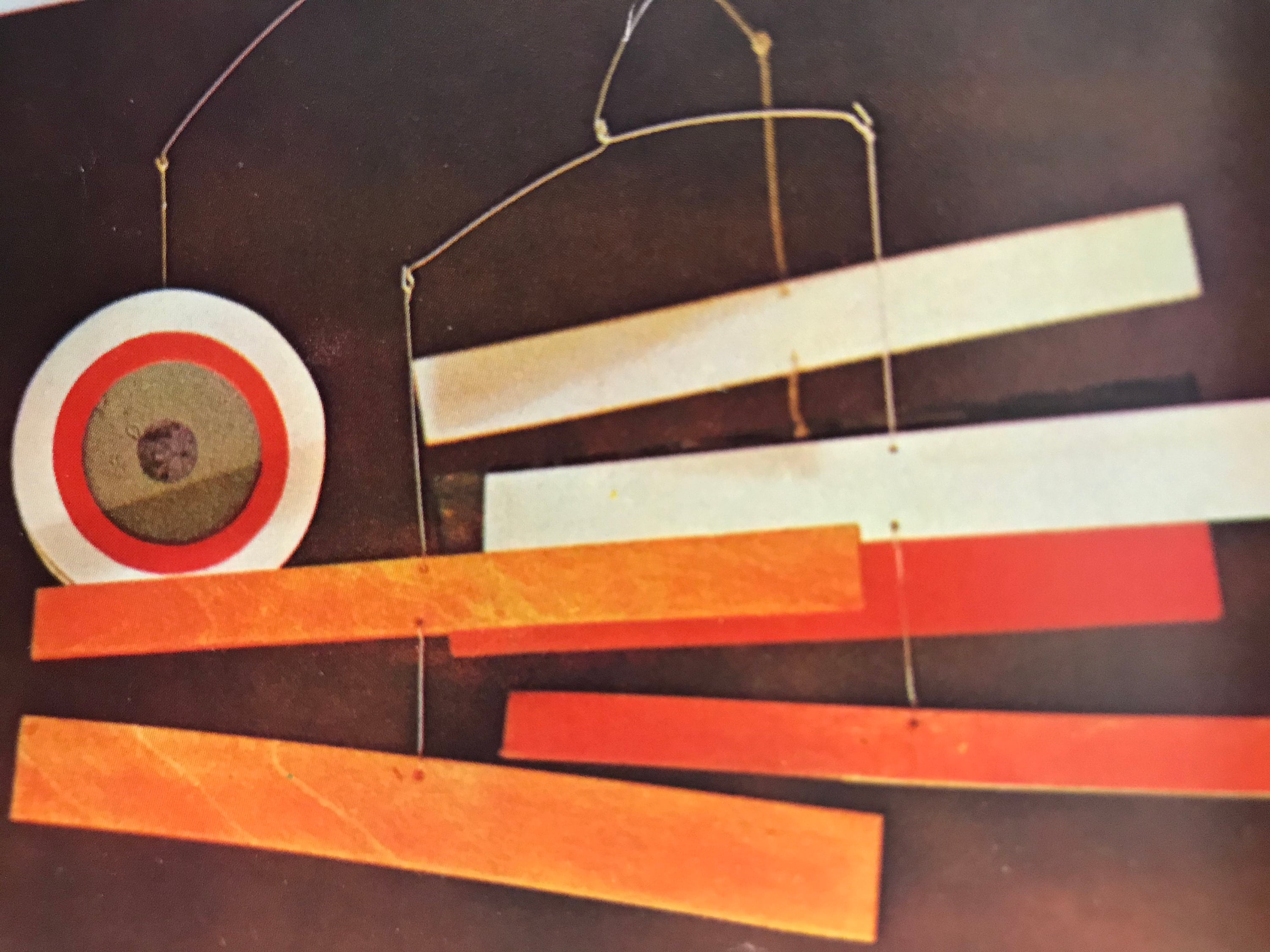 Making Mobiles Anne & Christopher Moorey MID CENTURY MODERN mobile design 1969 vintage book