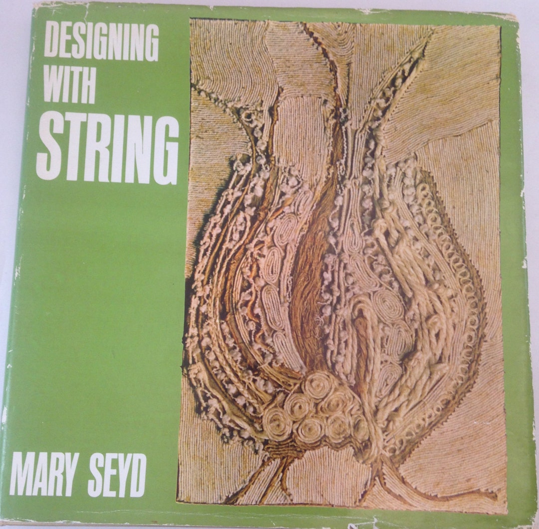 Designing With String Mary Seyd 1967 Hippie Boho Mid Century String Art ...