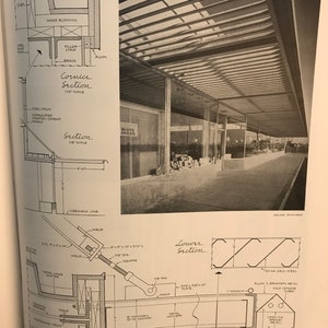ARCHITECTURAL DETAILING Caleb Hornbostel Richard Neutra 1952 mid century modern house design plans book