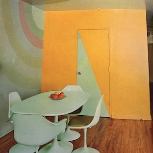 Underground Interiors Norma Skurka mid century design book 1972 SPACE AGE MOD image 7