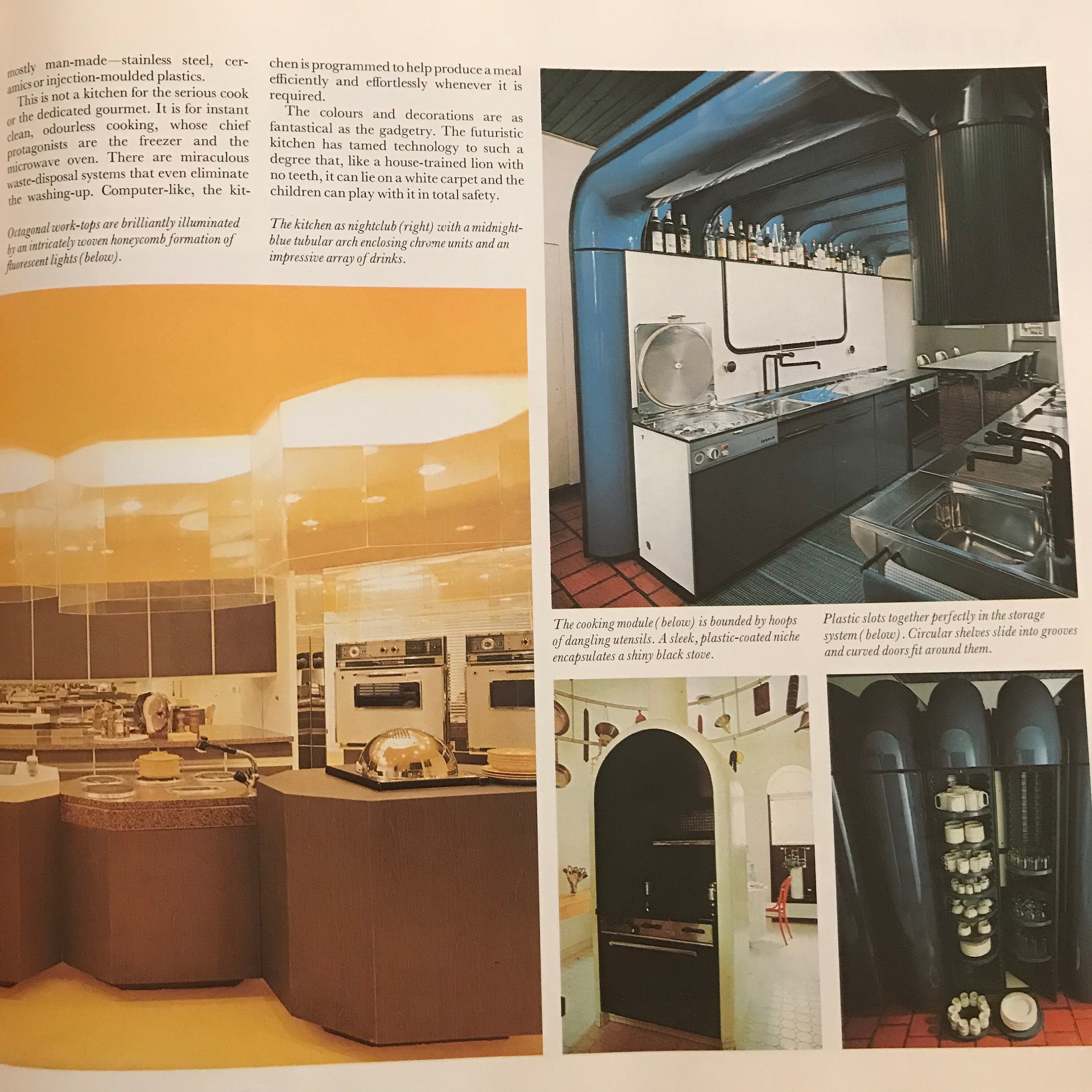 The Kitchen Book Terence Conran 1977 Mid Century Modern 70s Mod