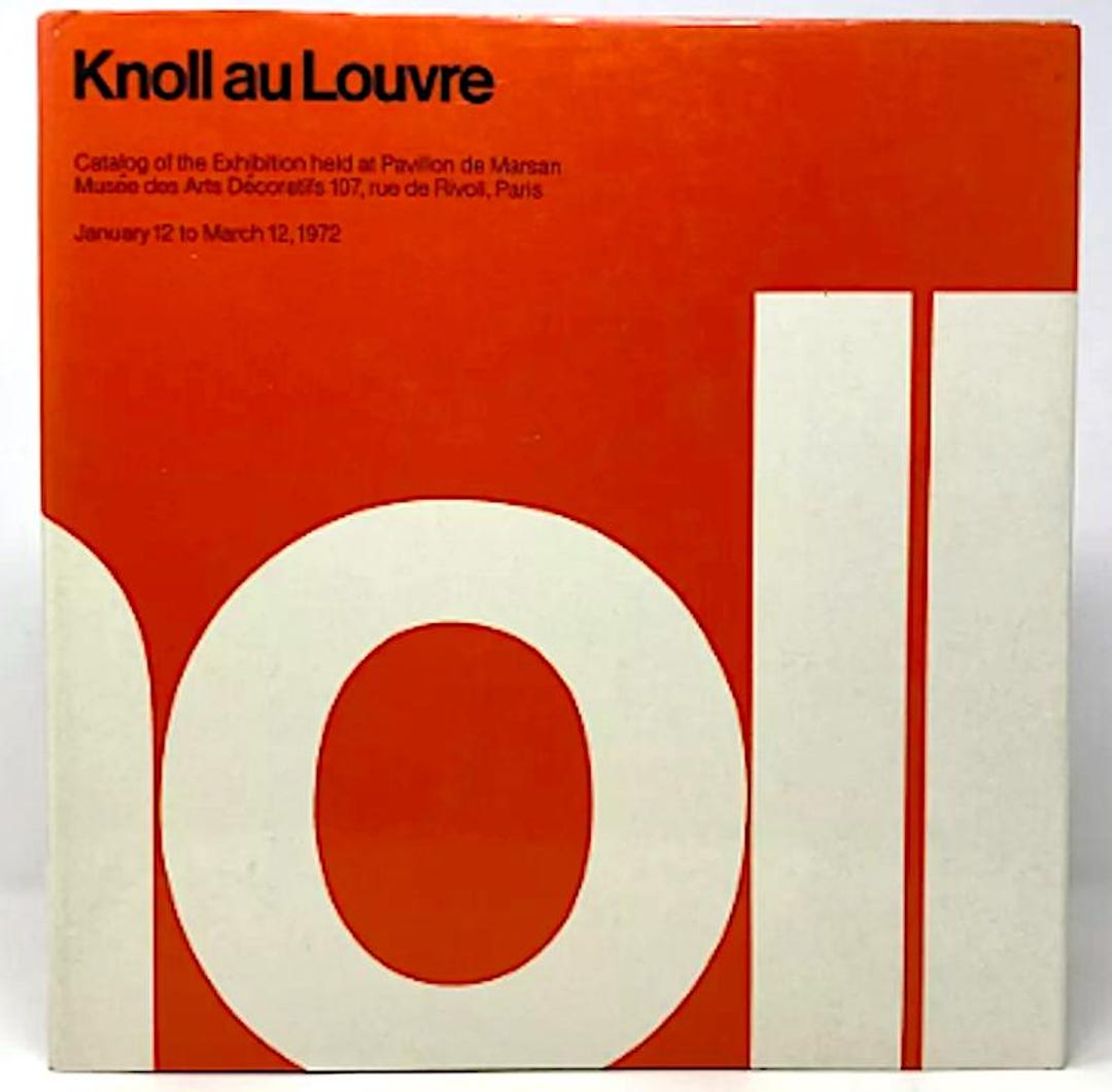 Exposition de mobilier 'Knoll' au magasin 'Printemps' à Paris, le 1er