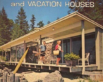 Cabins and Vacation Houses 1967 MID CENTURY MODERN House Design Plans Ideas