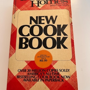 Better Homes & Gardens new cookbook 1976 Vintage Cook book