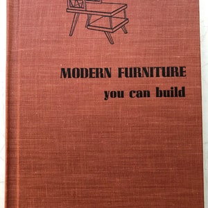 Popular Mechanics Modern Furniture You Can Build 1956 Mid Century Design Plans