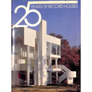 25 Years of Record Houses Herbert Smith 1981 Mid Century Modern Architecture Home boek