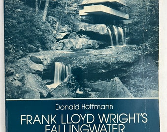 Frank Lloyd Wrights bok Fallingwater: Arkitekturhistoria från 1978