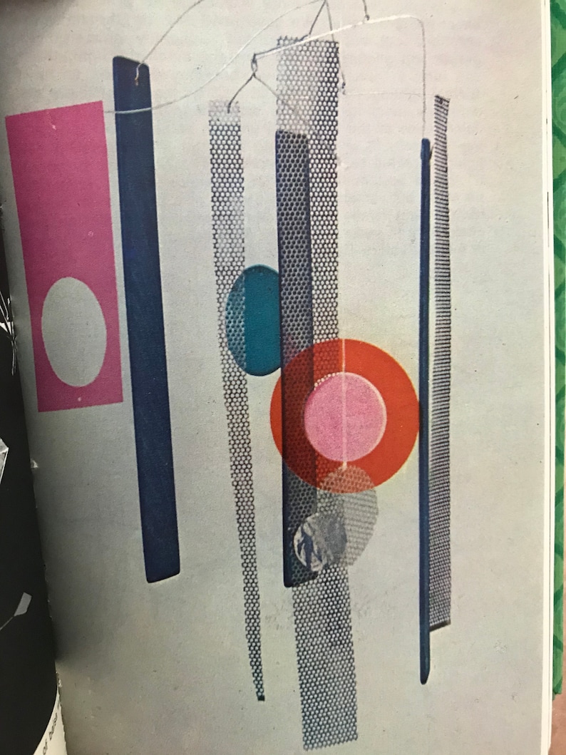 1969 Making Mobiles Book Moorey MID CENTURY MODERN Mobile Etsy