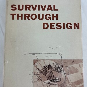 Survival Through Design Richard Neutra 1954 HC/DJ 1st Edition mid century modern architecture book
