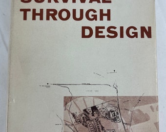 Survival Through Design Richard Neutra 1954 HC/DJ 1st Edition mid century modern architecture book