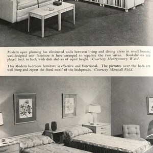 Home Furnishing Anna Hong Rutt 1948 MID CENTURY MODERN Interior Design ...