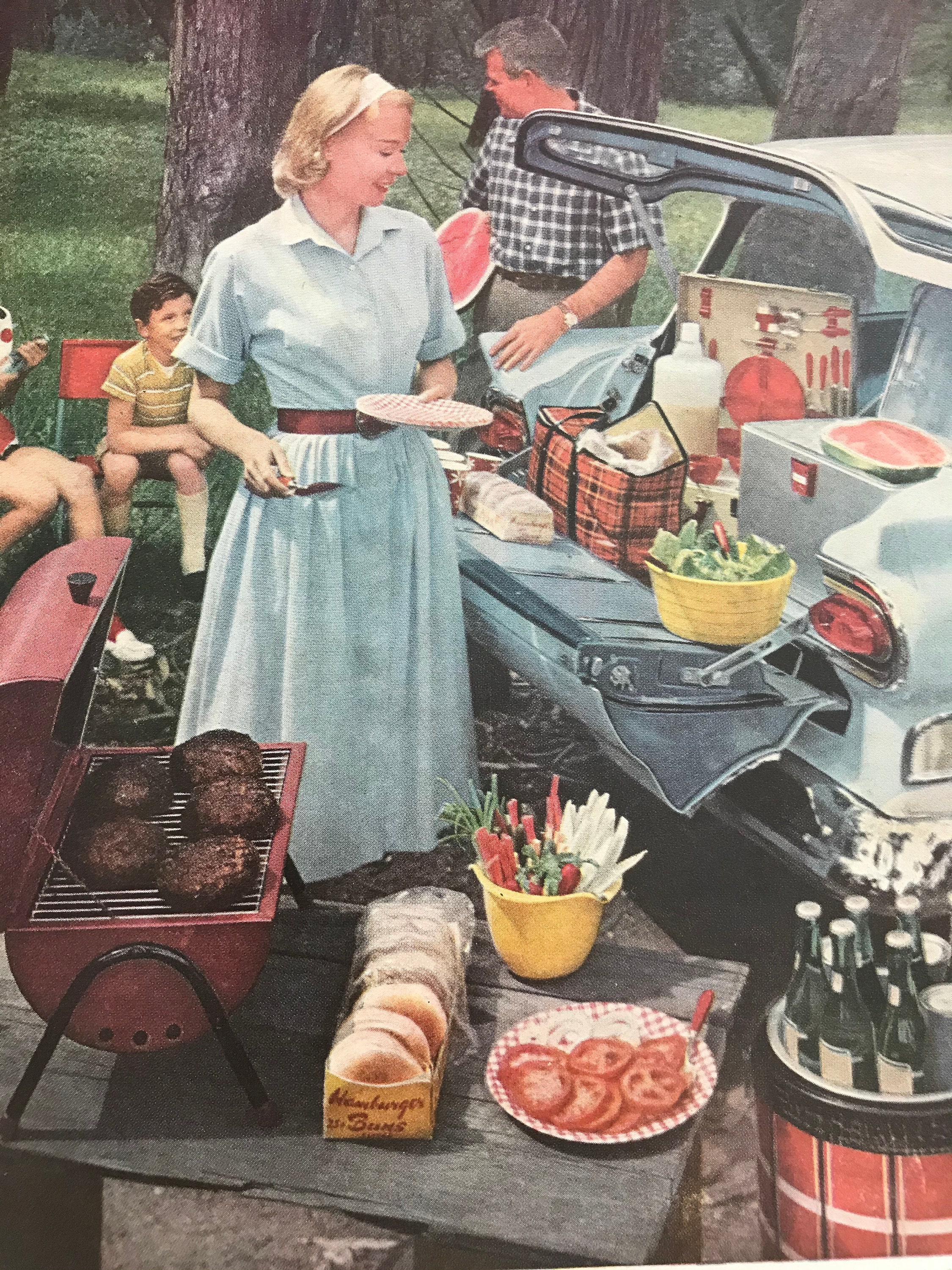 Better Homes & Gardens Barbecue Book 1959 Vintage BBQ