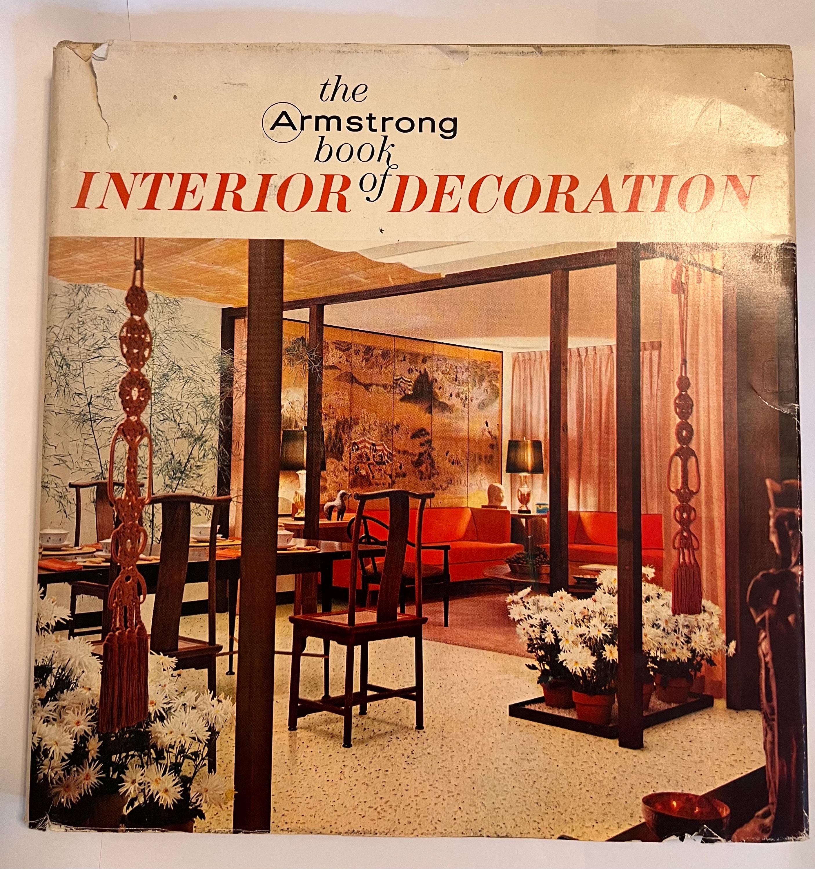 The Armstrong Book of Interior Decoration 1962 Vintage Flooring