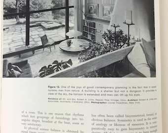 The Art of Interior Design Victoria Kloss Ball 1960 MID CENTURY MODERN decorating book
