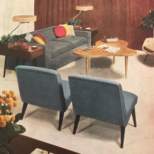 1956 Better Homes and Gardens Decorating Book 432 page MID CENTURY MODERN Interior Design
