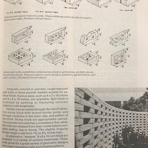 Praktischer und dekorativer Beton von Robert Wilde 1977 Mid | Etsy
