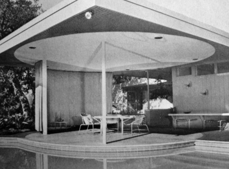 How to Build Patio Roofs A Sunset Book 1964 Mid Century Modern Etsy