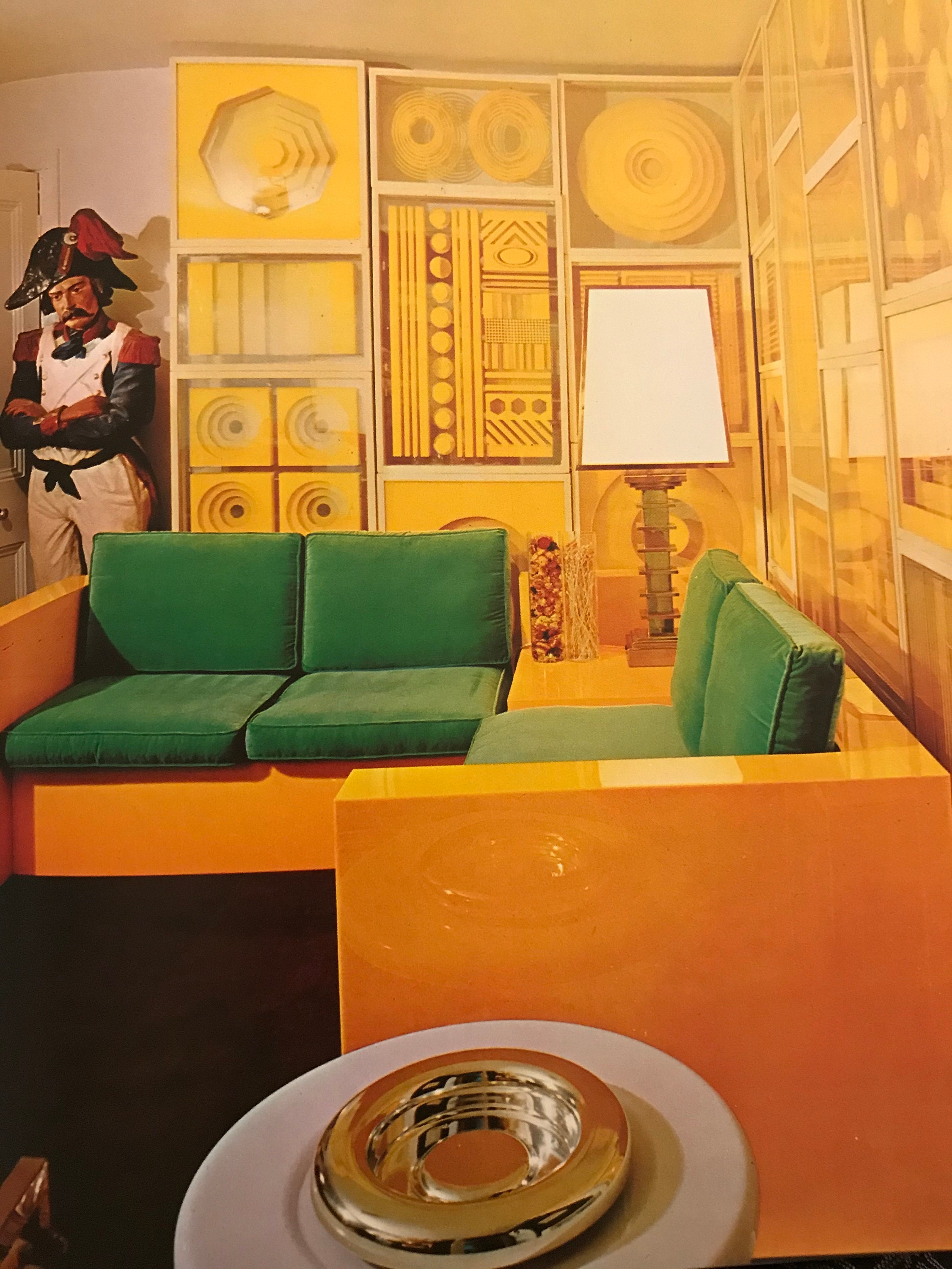 Modern Furniture and Decoration Robert Harling 1971 HUGE Space Age