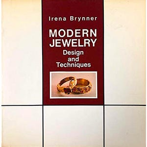 Modern Jewelry Design Techniques Irena Brynner 1968 MID CENTURY book