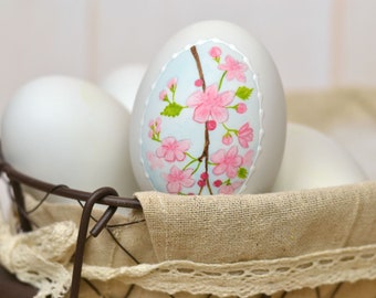 Personalized Ceramic Easter Egg Bunny Hugs