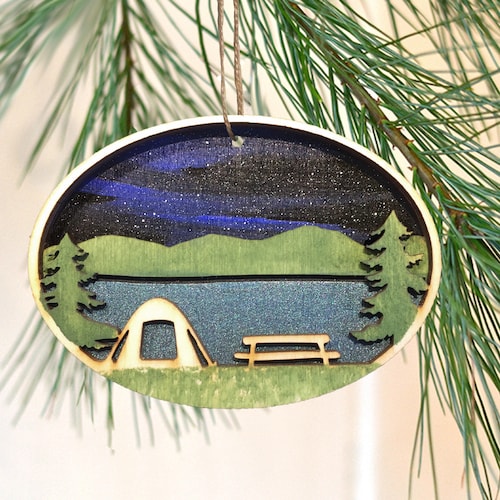 Lake Ornament Lake House Gifts Lake House Ornament New Lake Etsy