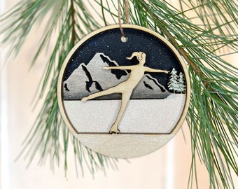 Ice Skating Ornament