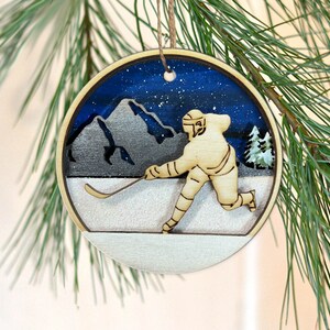 Hockey Ornament