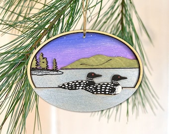 Loon Ornament