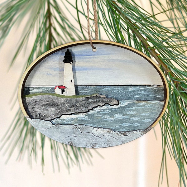 Lighthouse Ornament Etsy
