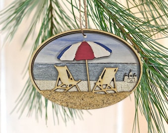 Beach Chair Ornament