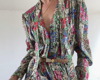 Isabel Marant Silk Lurex Multi-Color Designer Dress