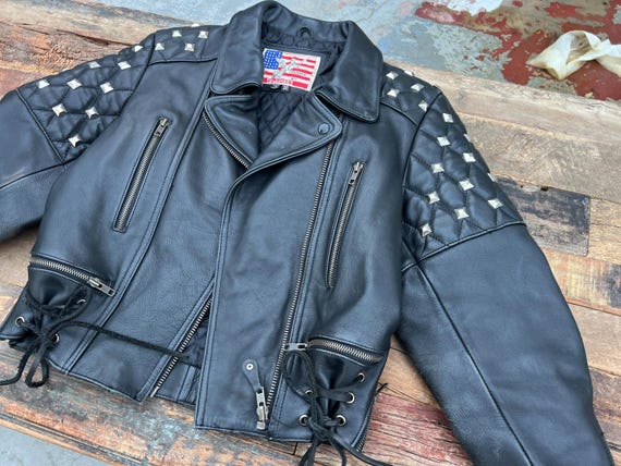 LAURIE LEE Studs Punk Raiders Jacket