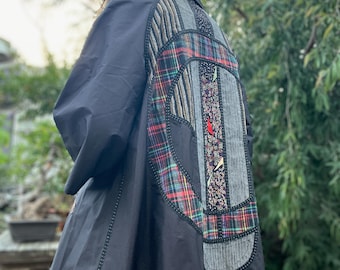Vintage 1980s Koos Van Den Akker Collage Panel Jacket