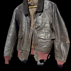 1960s U.S. Navy G-1 Flight Bomber Jacket